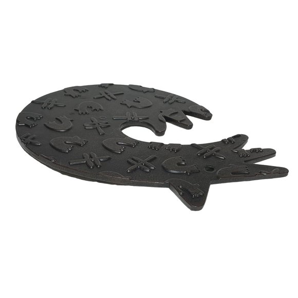 Cast Iron Decorative Chicken Trivet Hot Pad - Picture 4 of 7